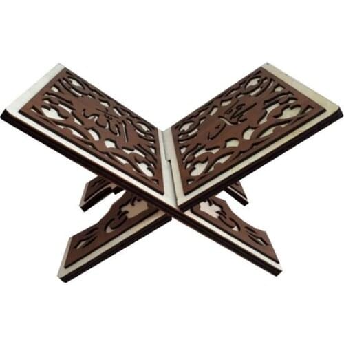 Modern Mahi Max Wood Lectern Carving Embroidered Pattern 30 cm coffe table table basse