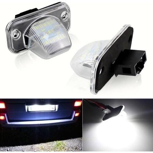 LED CANBUS License Plate Lights For VW Transporter(TR)91~04,CAMPMOB (TYP2/TRANSP/LT)[CAMP]91~03,Touran 03~ AUTO Number Lamp @12V