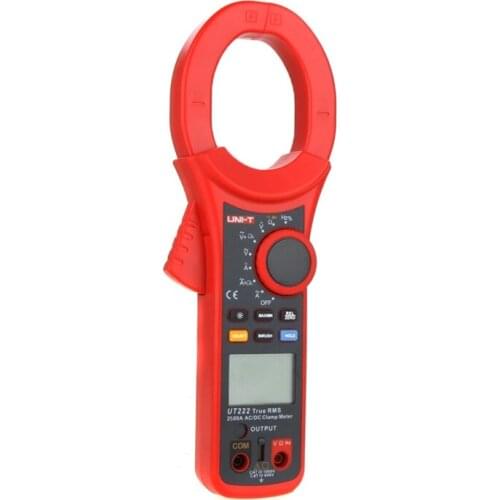 UNI-T AC/DC Current Measurement True RMS Automatic and manual range switching mode 2500A UT222 Digital Clamp Meter