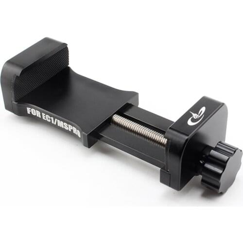 Universal Mobile Phone Clip Aluminium alloy Smartphone Clamp Bracket Adapter Tripod Adapter For Gimbal Stabilizer ZHIYUN MOZA