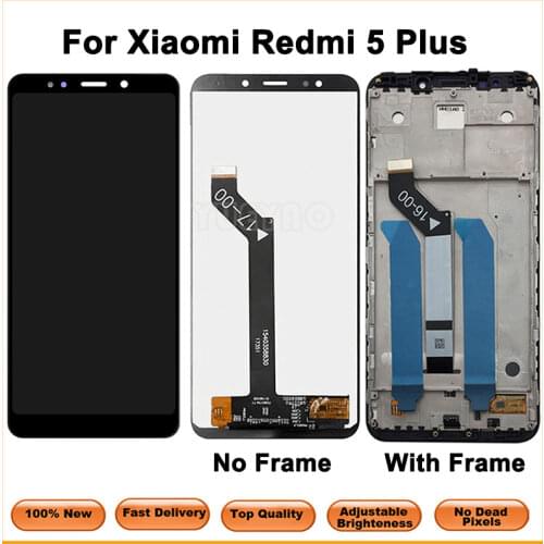LCD For Xiaomi Redmi 5 Plus LCD Display Touch Screen 5.99" Digitizer Assembly Replacement Accessory For Redmi5 Plus Display