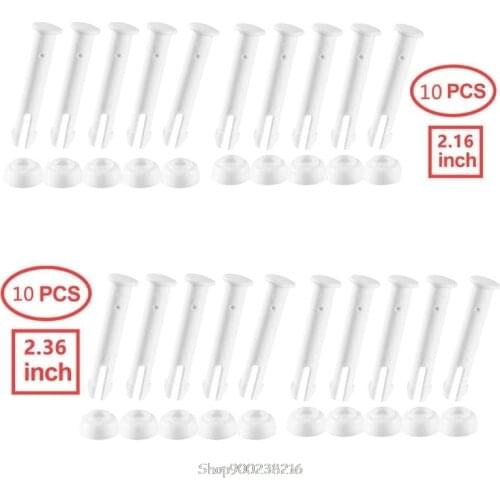 10Pcs Plastic Pool Joint Pins and Seal for Intex 13ft-24ft Metal Frame Pools with Rubber Seals Pool O01 20 Dropship