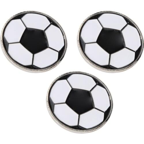 3pcs Soccer Toss Coin Football Toss Coin Portable Football Training Match Referee Flip Coin Soccer Pick Side Toss Coin Tool