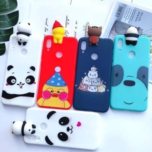 3D painted mobile phone cover Kawaii doll shell For Xiaomi Mi A1 A2 A3 mi 9T 9 Pro10 10 Pro SE mi 9 POCO X2 Redmi K20 Pro k30