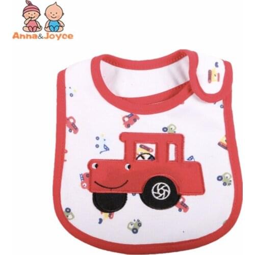 5PCS /LOT Mixed Sales Cotton Baby Bibs Waterproof Infant Bibs(send By Boys' or Girls')
