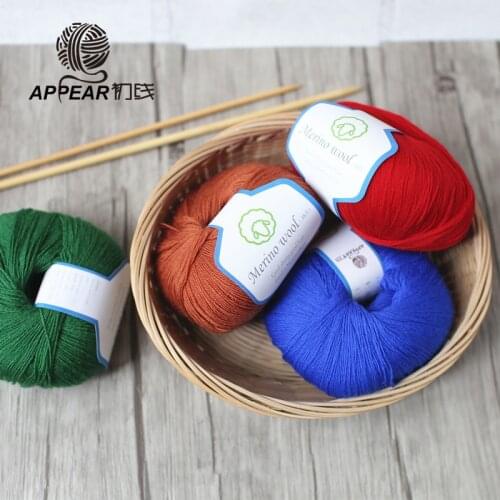 50g/ball Cashmere Wool Yarn Merino Wool Yarn Knitting Wool Yarn Thin Crochet