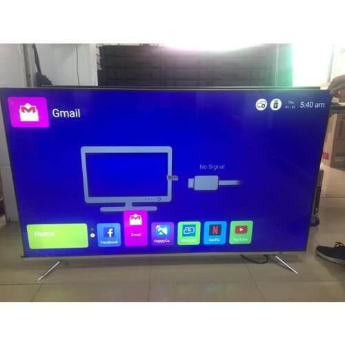 60 70 inch 4k monitor and DVB-T2 S2 bluetooth led television wifi tv