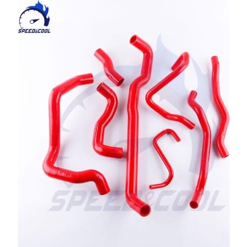 Car Silicone Radiator Coolant Hose Kit For MINI One Cooper MK2 R55 R56 R57 RHD
