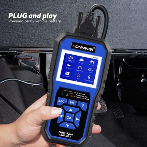 KW450 OBD2 Scanner Auto Code Reader OBD II Car Diagnostic Scanner forVW forAudi forSeat forSkoda Professional Car Tools