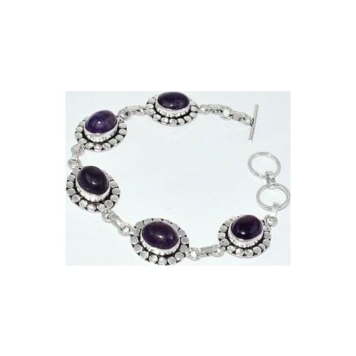 Amethysts Bracelet , 21.1 cm, B3293