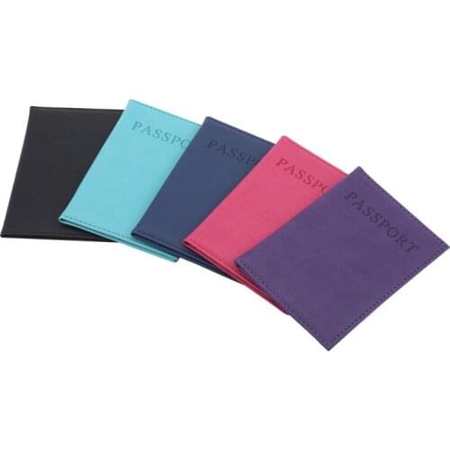 Water Proof Passport Holder ID Card Credit Card Holder 1PC Travel Passport CoverMulti Colors Passport Case Card Wallet