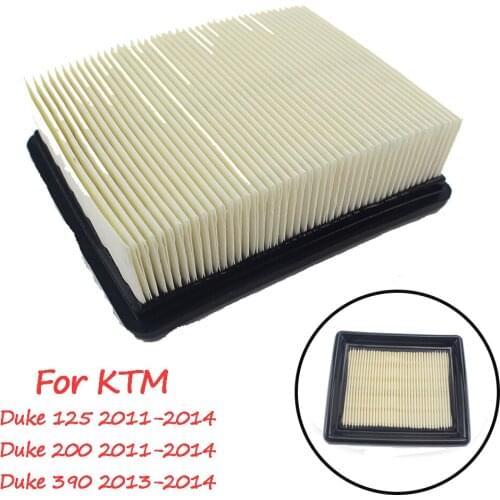 OLPAY Motorcycle Air Intake Filter Cleaner Motorbik Air Filter For KTM Duke125 Duke200 11-14 Duke390 13-14 Duke 125 200 390