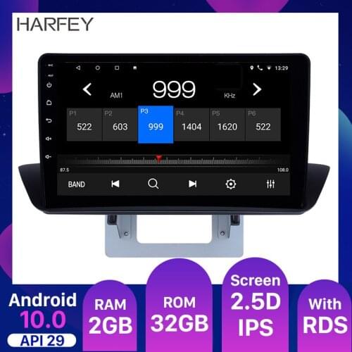 Harfey Android 10.0 Head Unit Car Radio 9inch Stereo WiFi AUX 2Din GPS Multimedia Player For 2012 2013-2018 Mazda BT-50 Overseas