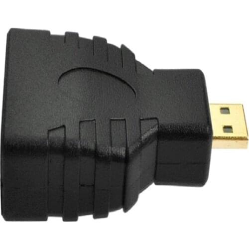 HDMI-compatible Female To Micro HDTV Type D Male Adapter F/M Converter Connector HD TV Camera for HDTV Adapter 500pcs/lot