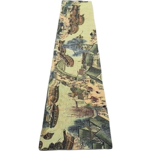 China Old Silk Thangka Like Hanging Painting Embroidery Painting Long 300cm