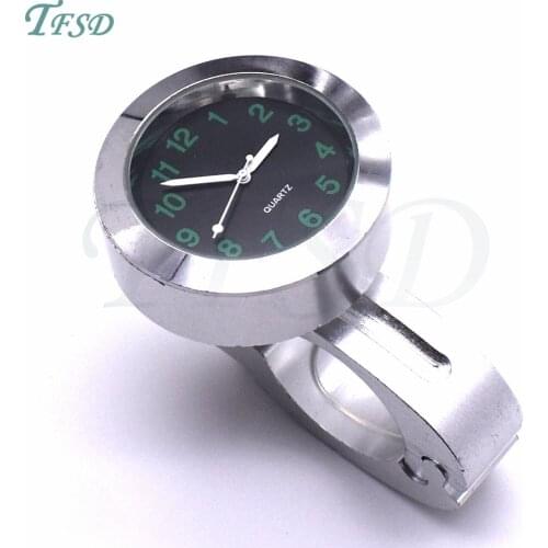 Moto Motorcbike universal modified waterproof watch clock bicycle motorcycle handlebar clock quartz watch For Honda VTX1800