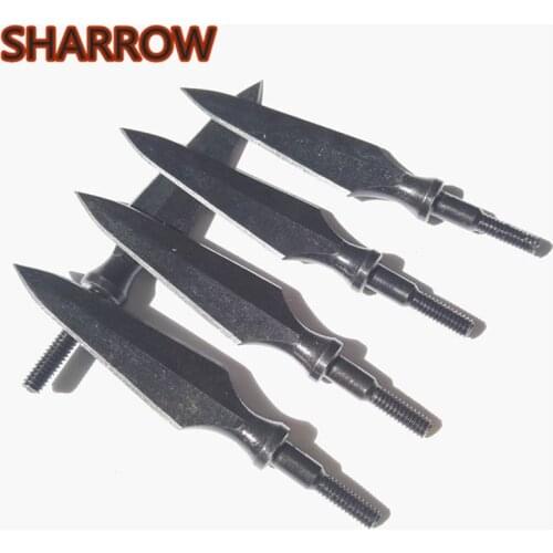 3/6/12Pcs 200 Grain Archery Broadheads Arrow Head Screw Arrow Points For Compound Recurve Bow Crossbow Shooting Tip Accessories
