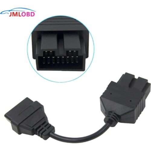 OBD 2 Cable for KIA 20 Pin To 16 Pin OBD2 OBD Diagnostic Tool Scanner Code Reader Adapter Car Connector Cable for KIA 20Pin