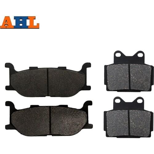 AHL Motorcycle Front & Rear Brake Pads For YAMAHA XJ600N 1995-1997 XJ600S Diversion 1992-1997 FA179 FA104