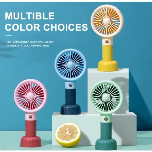 Multi-function Handheld Mini Fan Outdoor Use USB Battery Portable Fans for Summer Student Gift Home Office Drop Shipping FS44