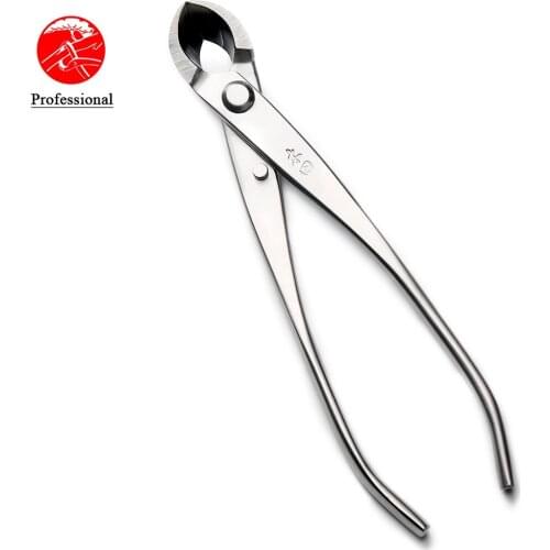 Professional grade TianBonsai 180 mm round edge cutter mixed function of round & straight edge made by 4Cr13MoV Alloy Steel