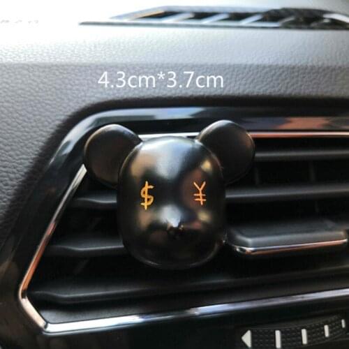 Cute Gloomy Bear Car Air Vent Freshener Perfume Clip Aromas Diffuser Fragrance Air Conditioning Decoration Car Accessories