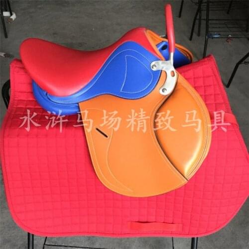 Equestrian Supplies Double Saddle Western Saddles Full Harness Horse Riding Equipment For Horse Saddle Pads