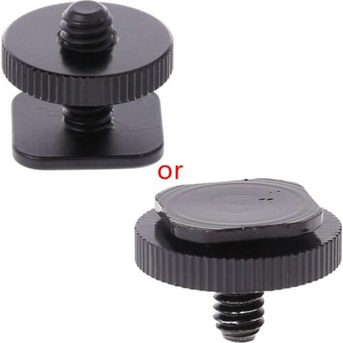 1/4'' Single Layer Tripod Mount Screw to Studio Flash Hot Shoe Adaptor For Nikon