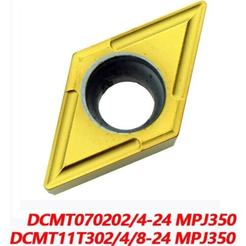 100% Original DCMT DCMT070202-24 MPJ350 DCMT070204 11T302 11T304 11T308 Carbide Insert Blades Imported From Japan Best Quality