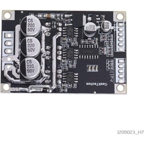 15A 500W DC12V-36V Brushless Motor Speed Controller BLDC Driver Board with Hall