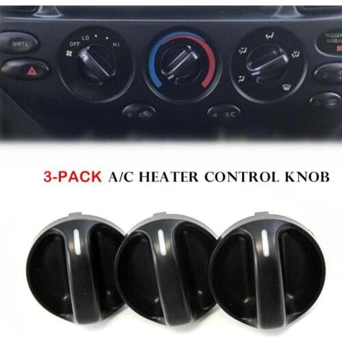3 PCS Air Conditioner Control Panel Knob Key Switch For Toyota Tundra 2000-2006 OE: 55905-0C010 Car Air Control Panel Knob