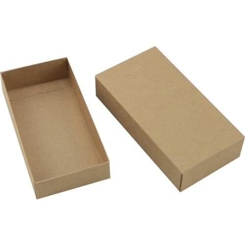 30 Pieces/Lot Size 17x9x3.8cm Kraft Paper Gift Box