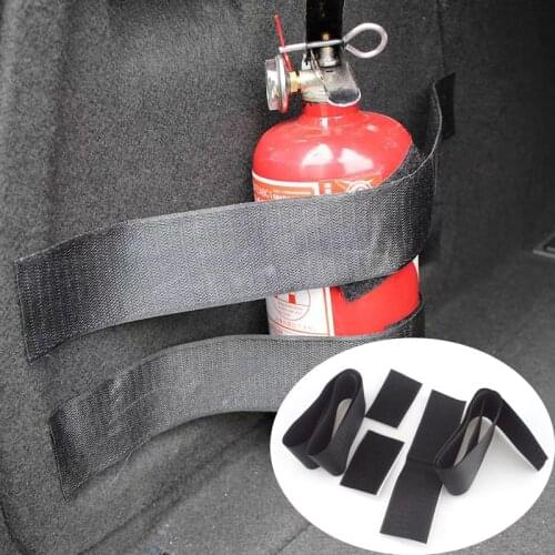 5Pcs/Set Car Fire Extinguisher Sticker nylon tape for Porsche Cayenne Macan Macan S Panamera Cayman Carrera Porsche911 918 Boxst