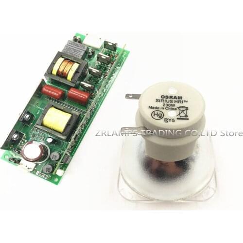 7R 230W Metal Halide Lamp moving beam lamp with ballast 230 beam 230 SIRIUS HRI230W