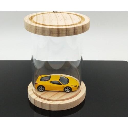 Acrylic Boxes Blind Box Hand Models Car Model Display Stand Dust-Proof Storage Round 12.5cm