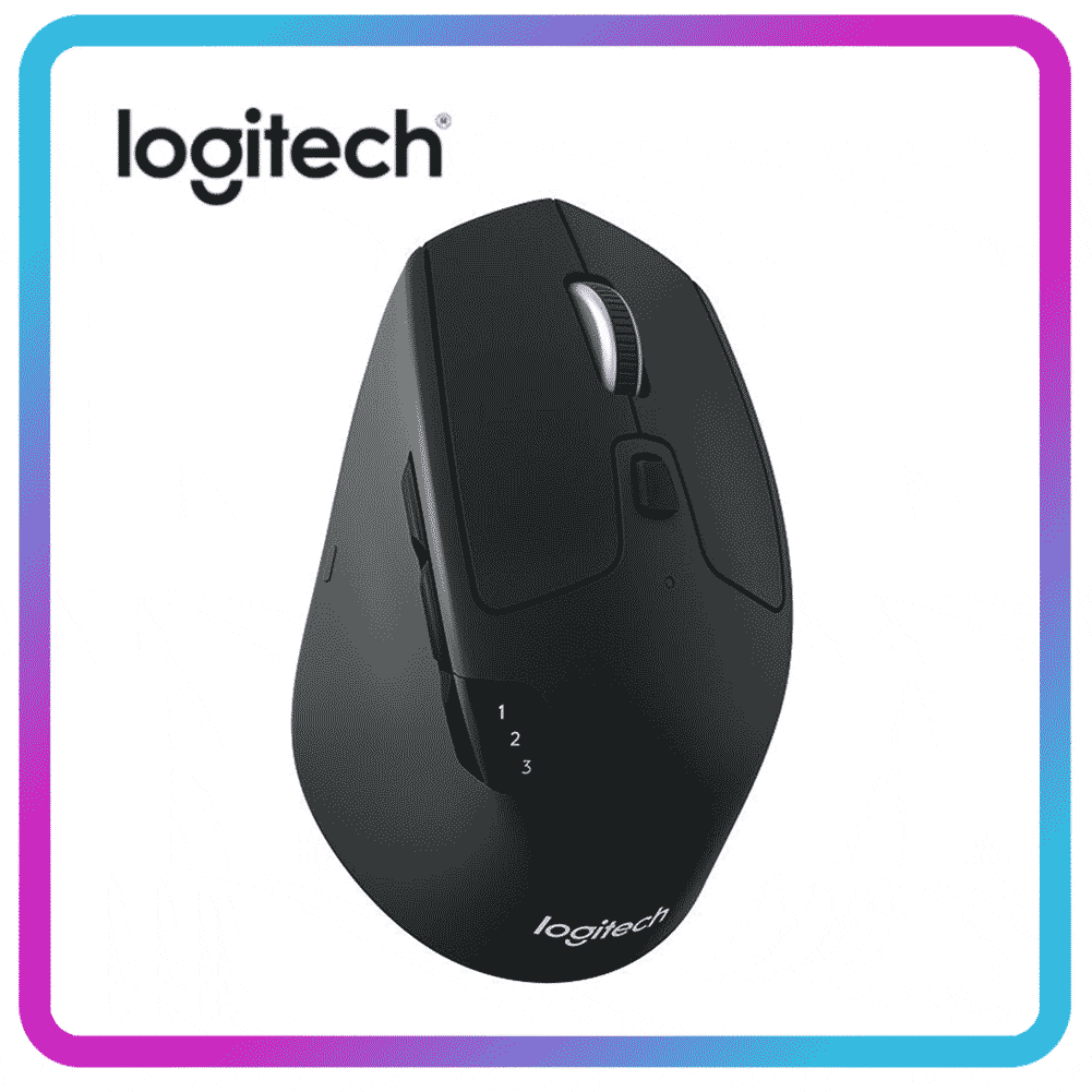 Logitech M720 Wireless Mouse Triathlon Computer Bluetooth Dual-mode 2.4Ghz Optical Ergonomic Mice Support Multi-device Switch