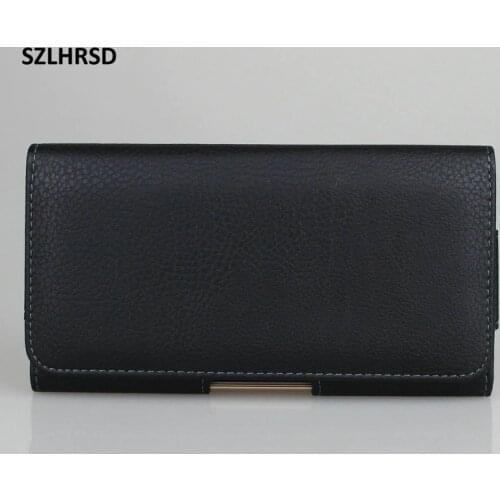 SZLHRS Black Holster Leather Phone Case Belt Clip For Caterpillar Cat S61 S31 S60 S41 S40 S30 S50