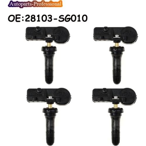 4 PCS 28103-SG010 28103SG010 For Subaru Forester Legacy TPMS Tire Pressure Sensor 28103SA002/28103AJ00A/28103SA001/28103AG01B