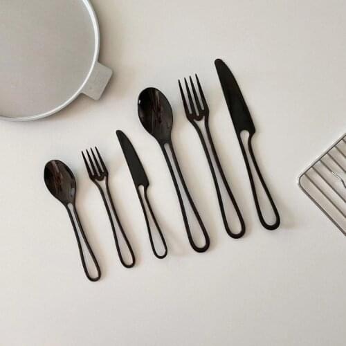 Elegant Life Silverware Cutlery Set Stainless Steel Utensils Including Knife Fork Spoon for Home Kitchen Restaurant