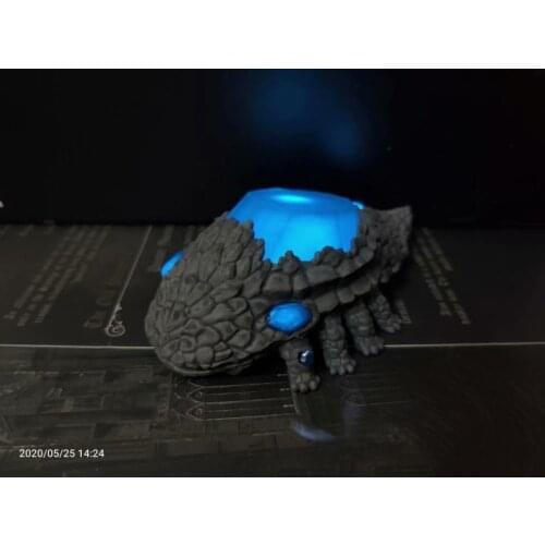 Dark Souls Crystle Lizard Light up Statue Figure DXF Black Knight PVC Action Figure Collectible Toy