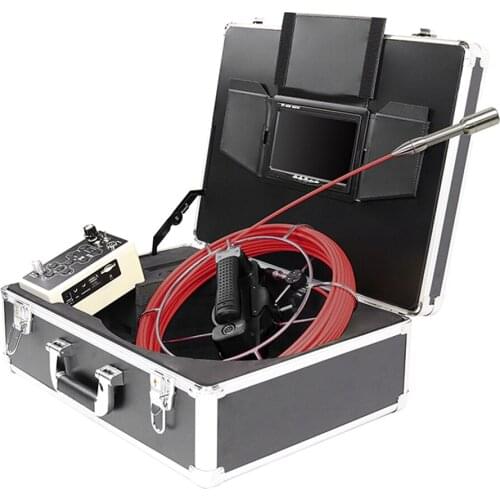 Underground Pipeline Inspection Camera Industrial Videoscope with 512hz Sonde pipe/ wall/well inspection