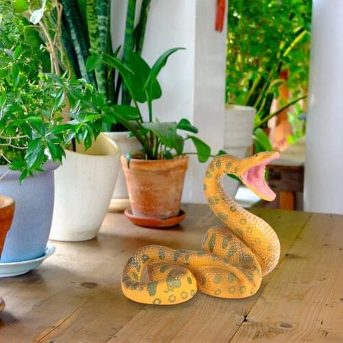 Halloween Toys Prank Snake Fake Python High Quality Home Decor Durable Party Favours Supplies Joke Rubber Artificial Anaconda
