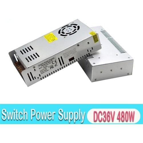 Power Supply 12V 13.8V 18V 24V 28V 30V 36V 42V 48V 60V 480W Transformers 220V 110V AC-DC SMPS For CCTV Lamp CNC Router Monitor