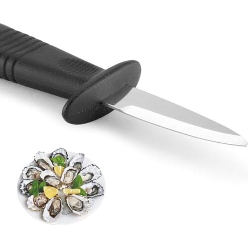 2 PCS Shucking Oyster Knife Stainless Steel Seafood Scallop Open Shell Knives Kitchen Accessories Gadget Tools