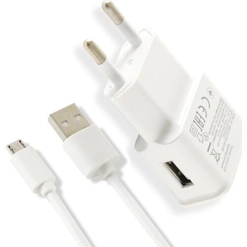 Micro USB Cable Travel Wall Fast Adapter Mobile Phone Charger For huawei P SMART 2019 Xiaomi Redmi Note 4 5 6 Samsung S6 S7 Edge