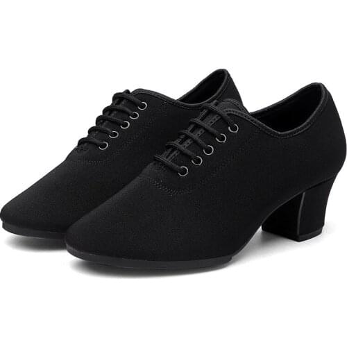 Sports Women Practice Soft Sole Oxford Dance Shoes Ladies Super Light Physique Training Dancing Shoes Zapatos De Baile Sneakers