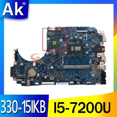 LV315KB MB 17807-3 448.0DC04.0031 Motherboard For Lenovo V330-15IKB Laptop Motherboard I5-7200U with video card 100% test intact