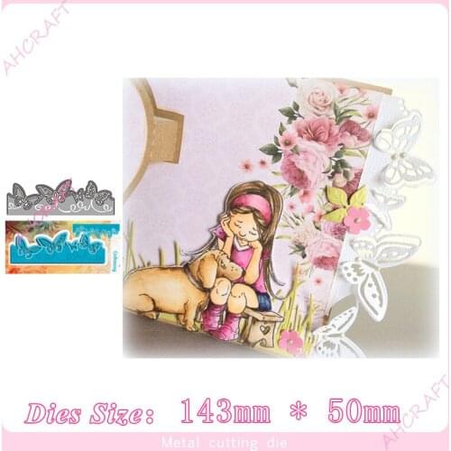 3D butterfly lace Metal Cutting Dies for diy Scrapbooking Photo Album Decorative Embossing PaperCard Crafts Die2020