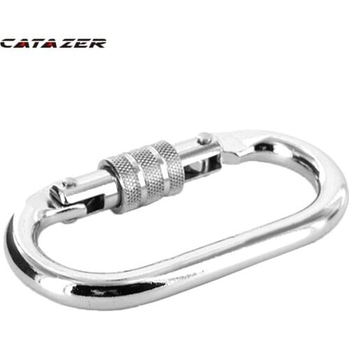 Metal Connection Ring Metal Quick Connection Ring Safety Buckle Mountaineering Buckle Chain Buckle Runway Buckle Safety