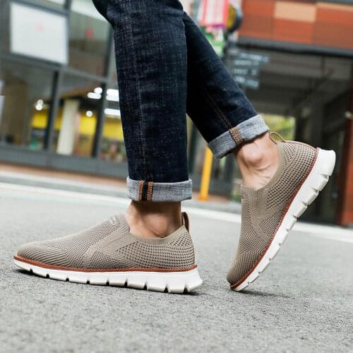 Not-Leather Casual Shoes Without Heels Shoes For Men 2020 High Tech Mens Sandal Movement High Sneakers Men Safty Tennis Trends